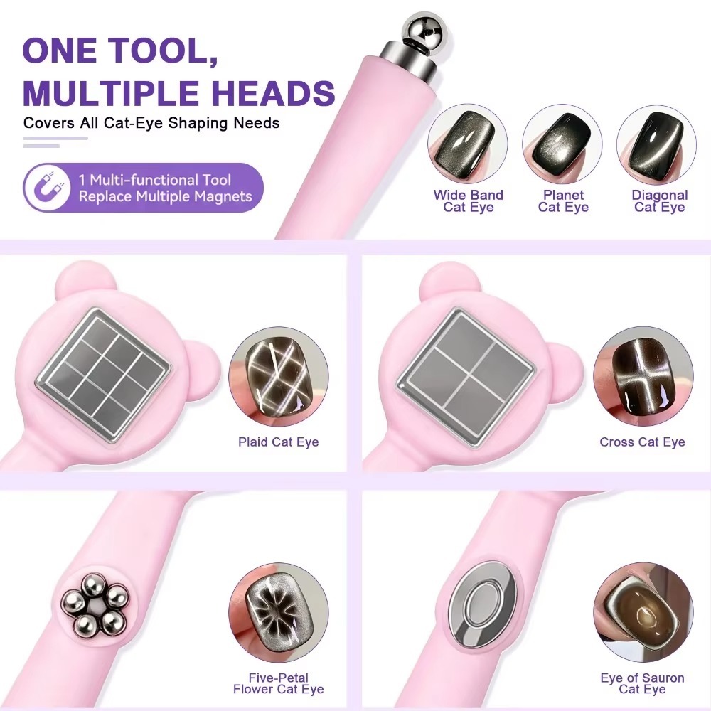 6 in 1 Cat Eye Magnet for Gel  - Contour Palette Stick review and price